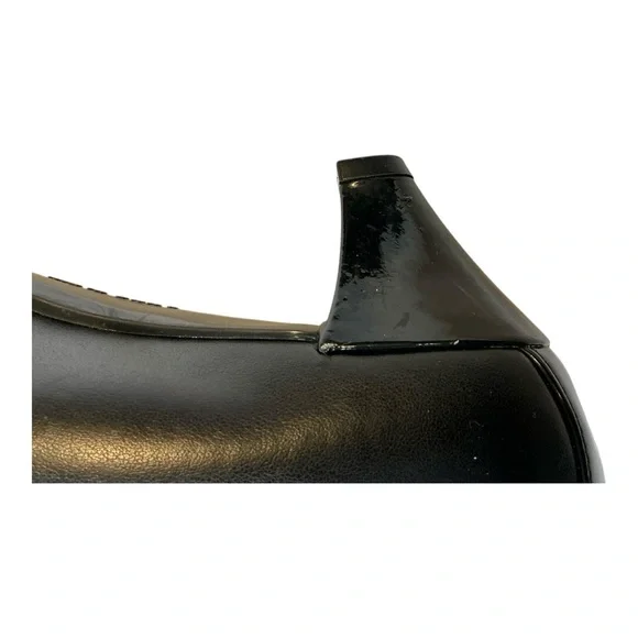 Anne Klein Black Kitty Heels Sleek and Sophisticated Size 8 - Picture 10 of 12